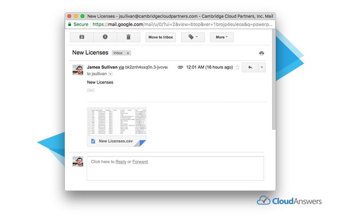 salesforce report sender app